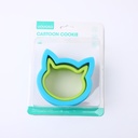Stainless steel cartoon biscuit mold 2pcs