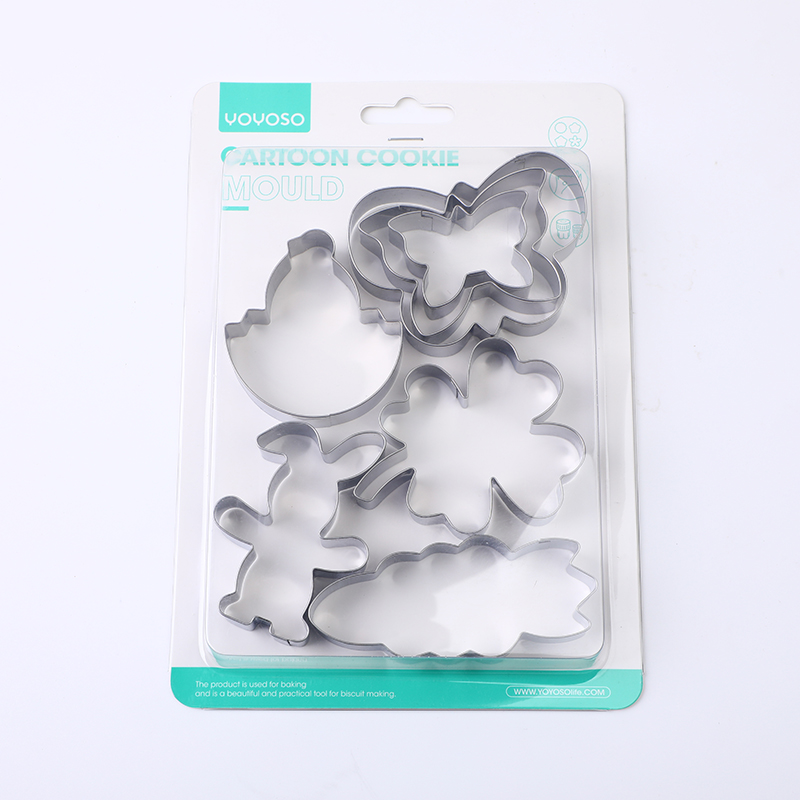 Stainless steel biscuit mold 7pcs
