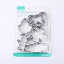 Stainless steel biscuit mold 7pcs