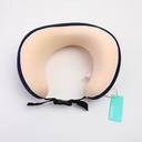 Portable Plain Color u-pillow - Navy