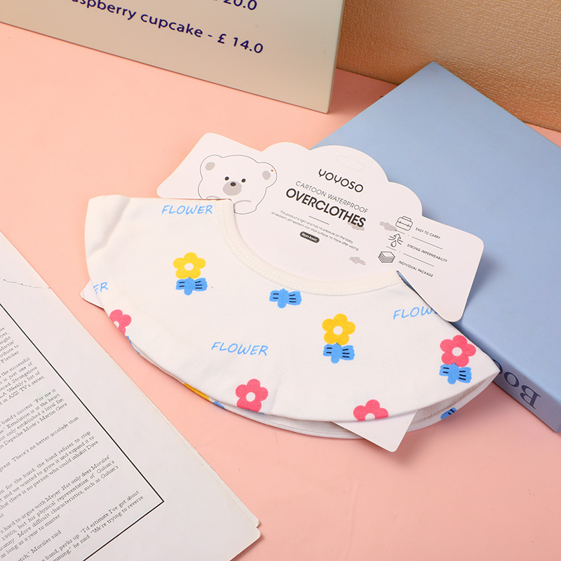 Little Flower Cotton Drool Towel