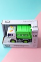 Inertial sanitation truck (with sound and light)-contains 3pcs AG13 battery
