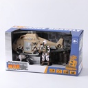 Military toy set inertial airplane (including 3pcs AG13 button cell)  