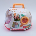 Space cabin and puppy electric educational toy 777-118B