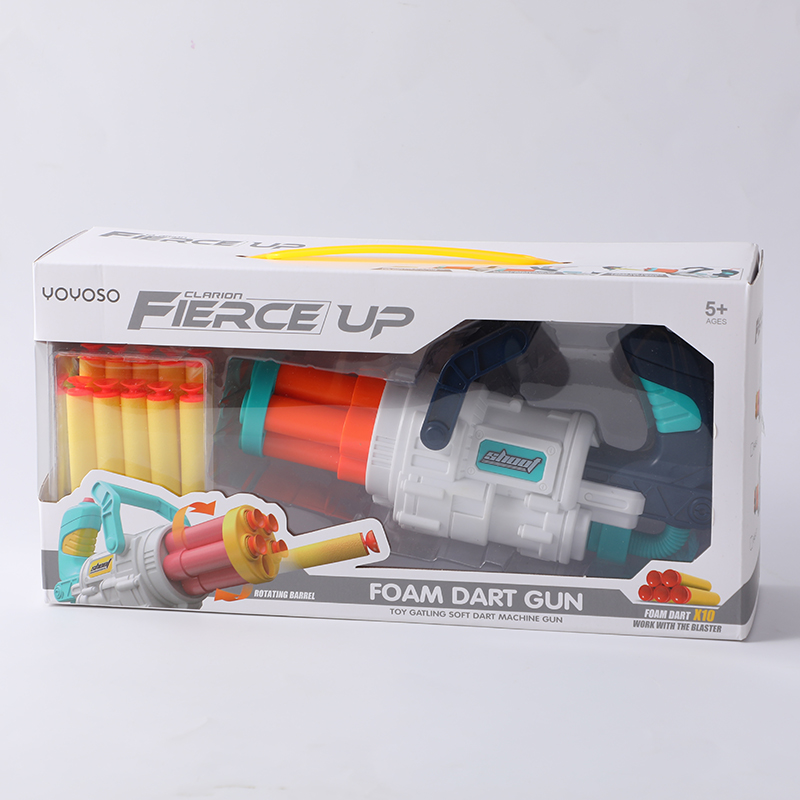 Gatling soft bullet gun