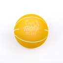 TEDDY ISLAND series rubber ball-6cm (yellow)KQ-5717-2