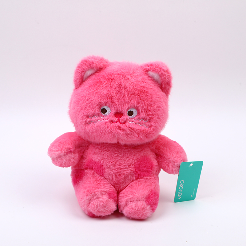 Polka Dot Cat Plush Doll-24cm