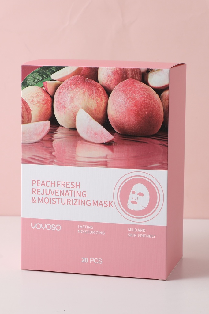 Peach  fresh rejuvenating & moisturizing mask-20pcs