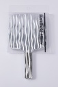 Square wavy beauty mirror with handle