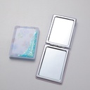 Oil painting rectangular quicksand fashion mirror