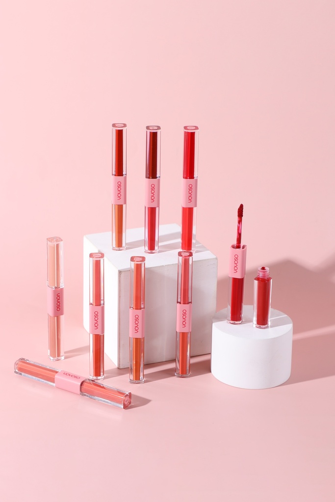 YOYOSO Double head 2-in-1 lip gloss-C05