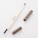 Rotating lasting waterproof eyebrow pencil-grey brown