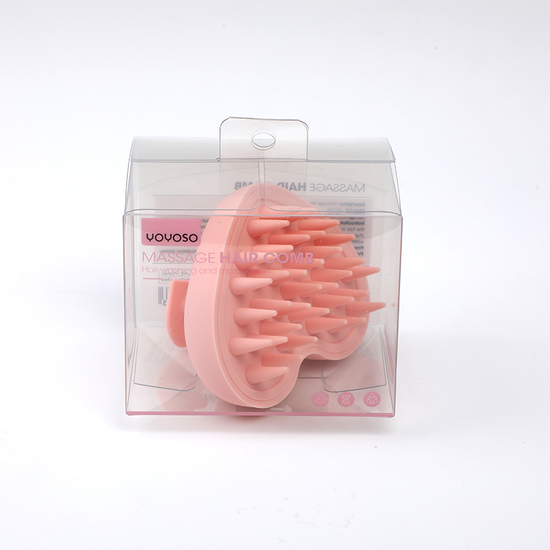 Massage Hair Comb with Heart Shaped Handle