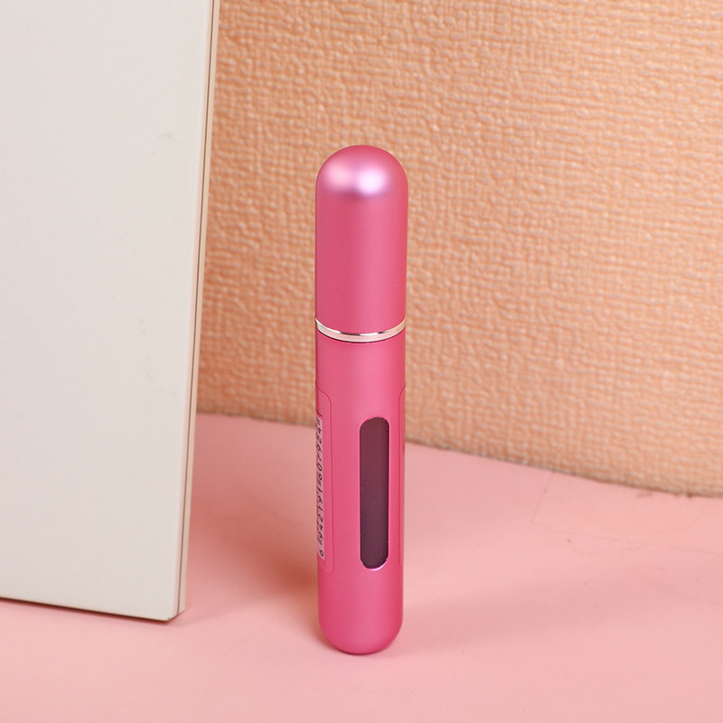 Refillable Perfume Dispenser Bottle 10ml - Frosted Pink