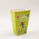 Party Dinosaur Popcorn Box 6pcs