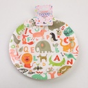 Party Animal World Series 7" Plate*10pcs