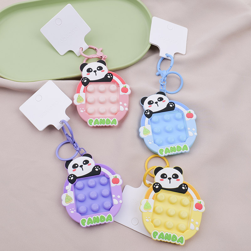 Pinch Fun - Cute Panda Keychain