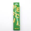 Alphabet Series Boxed HB Pencils 12PCS - Green