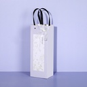 Purple series flower gift bag wine bag