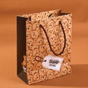 TEDDY ISLAND series repeat bear gift bag-L
