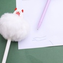 Halloween Carnival Series - Furry Ball Gel Pen C (Blue Ink)