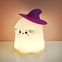 A020 Halloween Magician Silicone Night Light