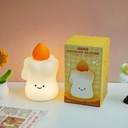 A022 Halloween Candle Silicone Night Light
