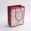 Christmas Series - Line-style Vertical Medium Walking Cane Gift Bag 