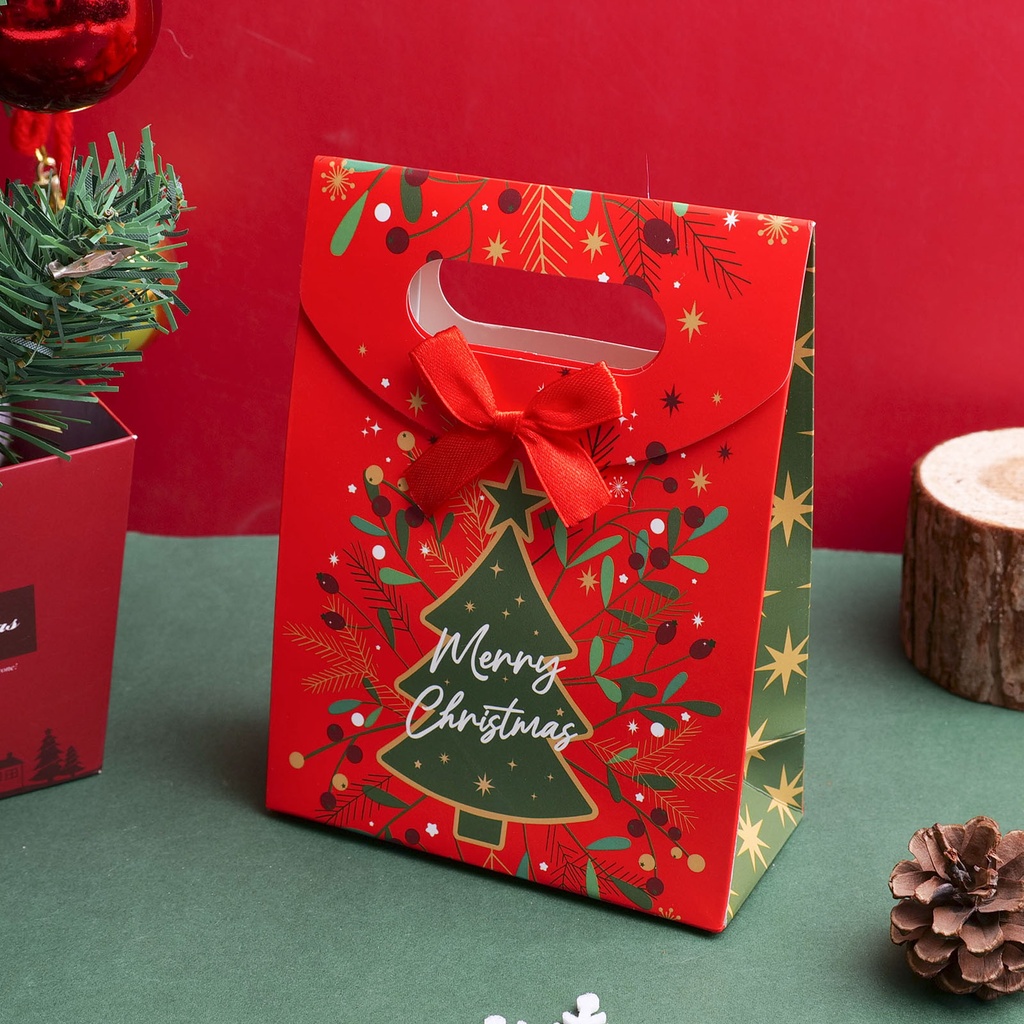 Christmas Series - Christmas Tree Gift Bag Size M