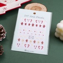 Christmas series -Sweet and Fun Christmas Nail Stickers