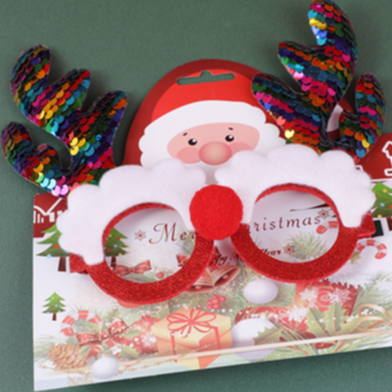 Christmas decorative glasses-13