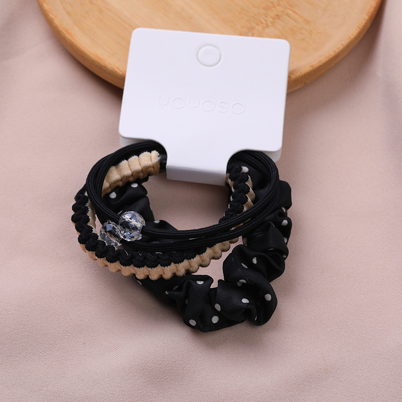 Crystal Combination Leather Bands-3PCS