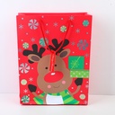 Snow night christmas series vertical gift bag-S