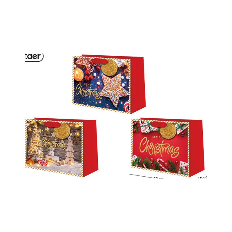 Passion christmas series horizontal gift bag-S