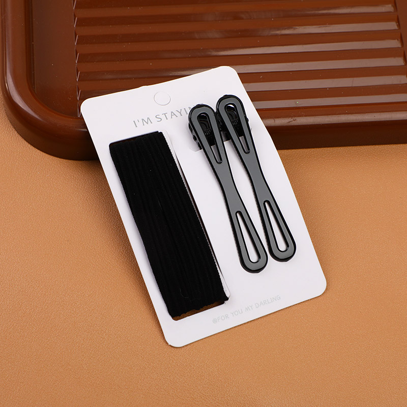 Versatile Hair Ties & Clip Combo Set-9