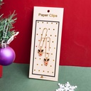 Christmas series elk creative bookmark 2pcs