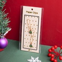 Christmas series christmas tree creative bookmark 2pcs