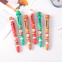 7314 Christmas carnival night six color ballpoint pen