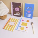 Dopamine Series - A5 Wire-glued Notebook - Ruled Inner Pages, 40 pcs