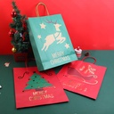 Christmas carnival series kraft paper bag-L