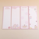 Piggy Little Tower Series - B5Half Writing Pad, 50 pcs