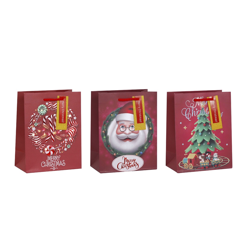Christmas Romantic Series - Gift Bag Vertical Size M-1