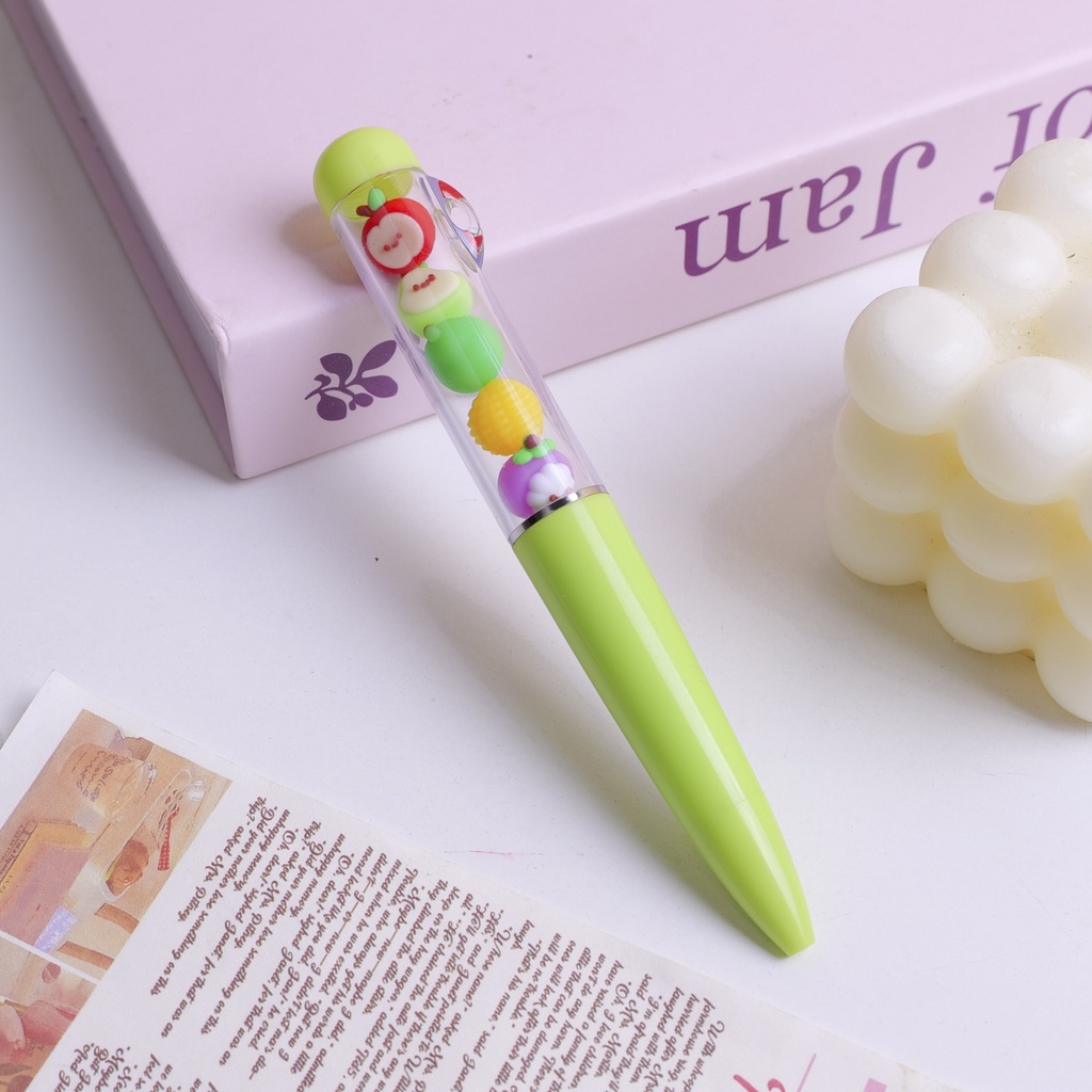 Fruit Dopamine Creative Gel Pen (Blue Ink)