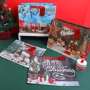 Passion christmas series horizontal gift bag-M