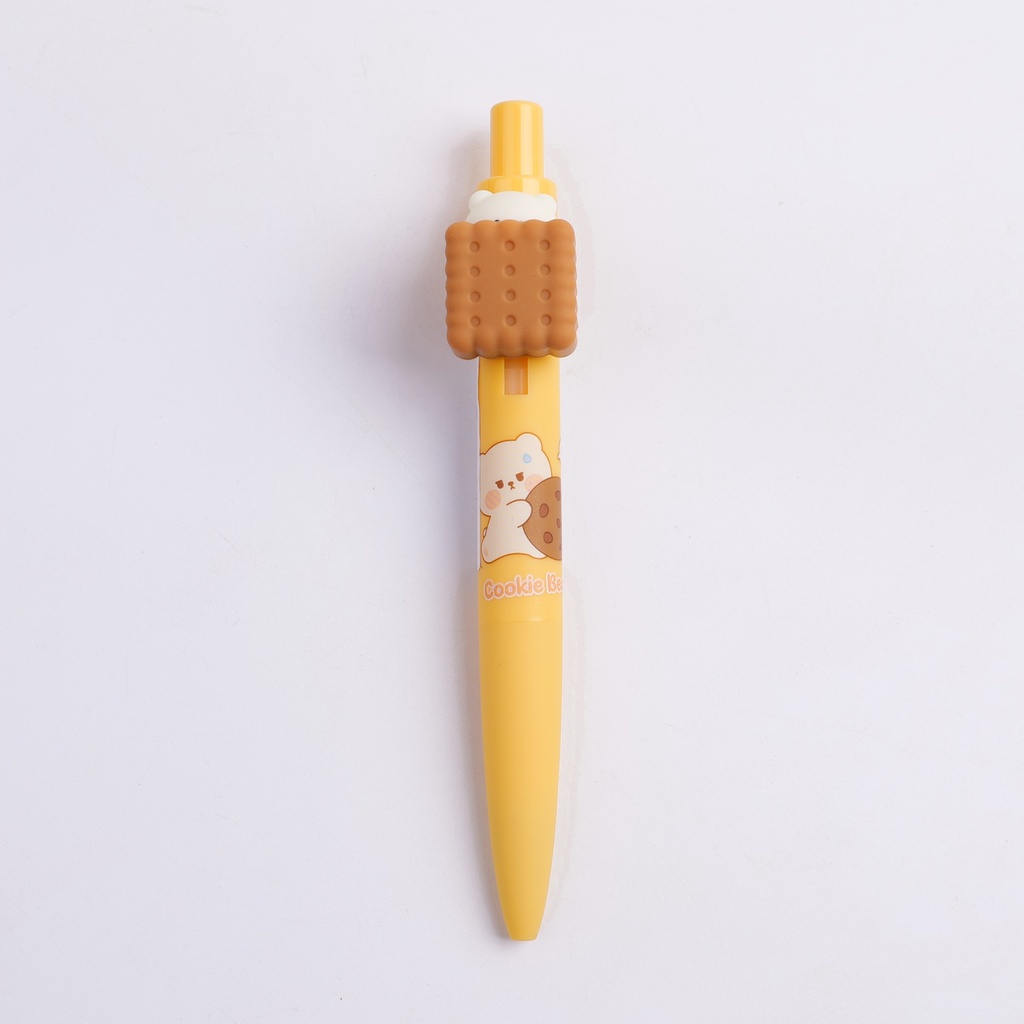 Sandwich Cookie Bear Surprise Creative Gel Pen (Blue Ink)