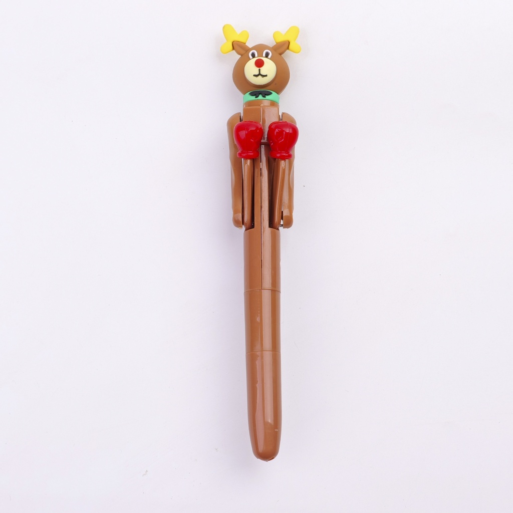 Christmas Series - Boxing Creative Ballpoint Pen - Blue Refill