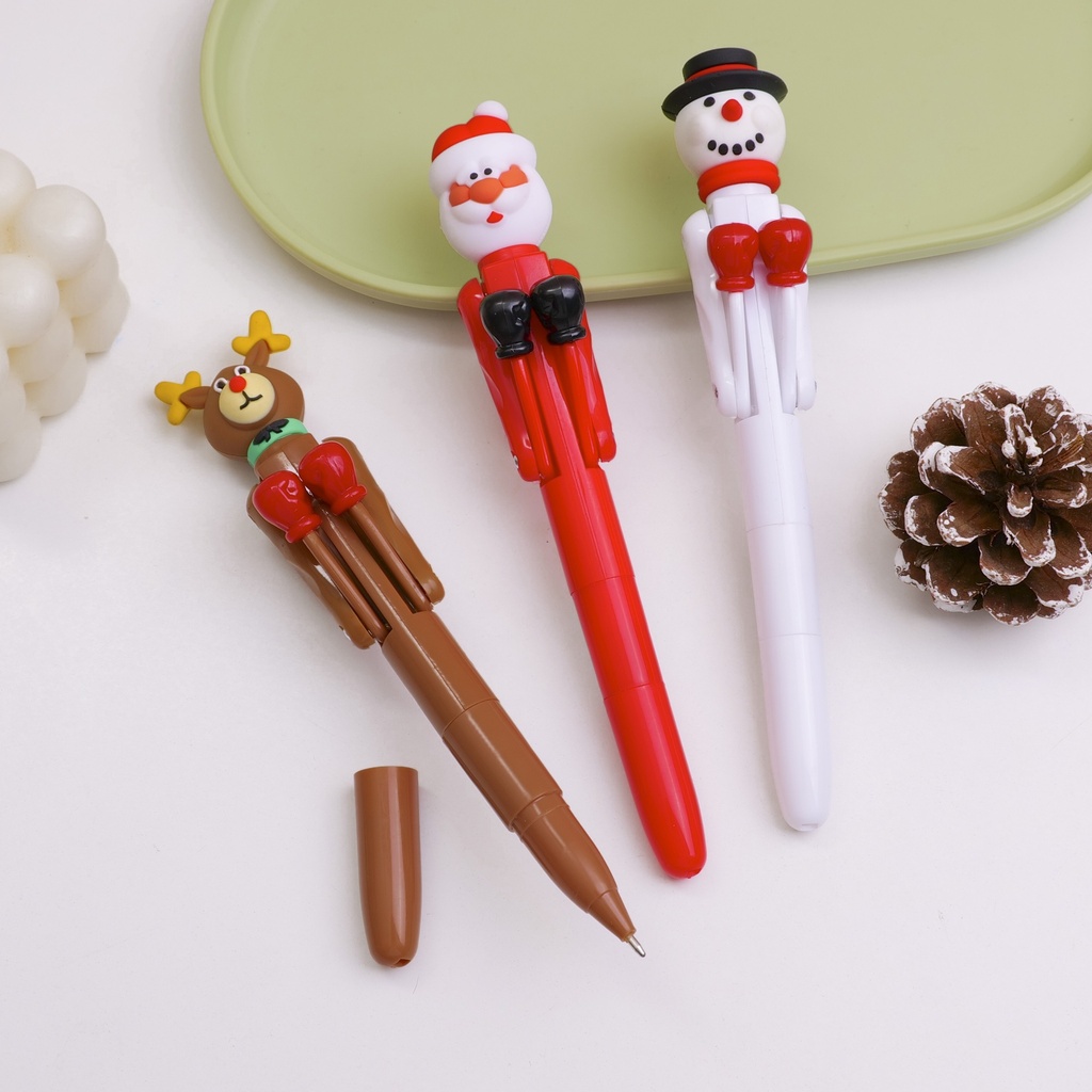 Christmas Series - Boxing Ballpoint Pen - Blue Refill