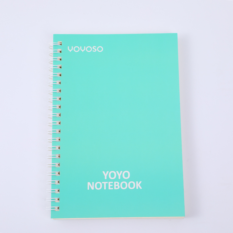 YOYOSO brand coil notebook A5- horizontal line pages