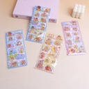 Capybara Series - Holiday Fantasy Oil-Filled Sticker