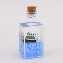 MINI Blue Water 4-star Piece Boat Oil-dripping Ornament